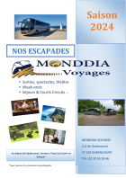 Monddia Voyages, Brochure Individuels, saison 2024