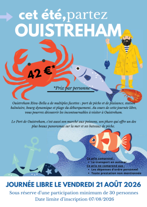 Cet été, partez à Ouistreham, vendredi 21 août 2026