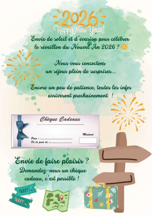 Chèque cadeaux Monddia Voyages 2026